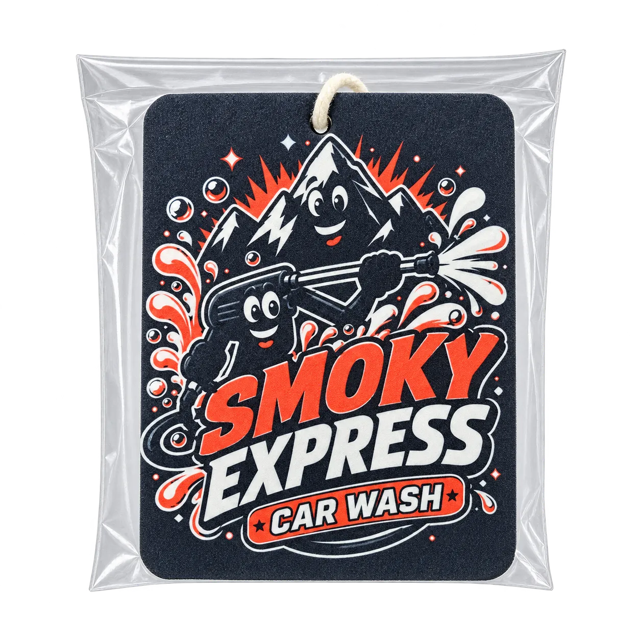 Smoky Express branded air freshener product.
